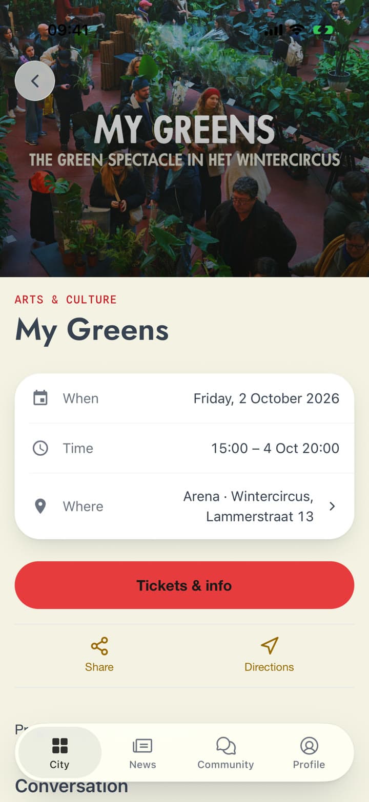 Your programme, in your own colours